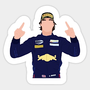 2021 Formula 3 Champion Dennis Hauger Sticker